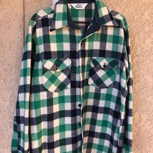 Woolrich Wool Flannel Shirt LG